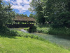 Holzbrücke über die  Alte  Aare Holzbrücke über die  Alte  Aare