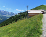 Bergstation Tschentanalp 1950m; Wildstrubelkette, Gletscherhorn 2943m; re Schwandfälspitz 2025m