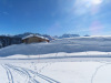 Winter auf der Belalp: Bättlihorn 2991m, Grosse Huwetz  2923m, Bortelhorn 3195m, Furggubäumhorn 2985m, Monte Leone, Breithorn 3437m