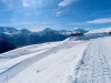 Winter auf der Belalp; Breithorn 3437m, Hübschhorn 3192m, Fletschhorn 3985m, Mischabelgruppe