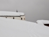 tief verschneite Alpe Bel