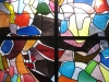 Glasmalereien in der Kirche von Soubey