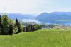 Sicht auf Oberägeri
