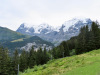 die 3 Berner;  Eiger 3970m, Mönch 4099m, Jungfrau 4158m