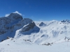 SIcht vom Piz Nair 3057m: Piz GÃ¼glia 3192m, Piz Surgonada, Piz dâAgnel, Fuorcla da Flix