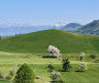 Drumlin bei Brettigen; Säntis und Speer