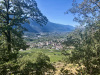 Blick auf Salgesch Blick auf Salgesch