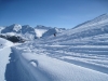 beim Abstieg  vom Weisshorn; wunderbare Winterlandschaft