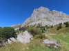 auf der Alp Begligen: Tristli 2286m, Schilt 2299m, Siwellen 2306m
