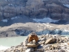 Clariden;  der Claridengletscher mit Gletschersee
