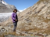 Marianne am Aletschgletscher