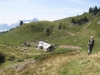 Birgitte im Abstieg nach  Alp Ober Fessis