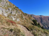 der Weg steigt an der Weg steigt an