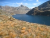 Lago di Lucendro 2134m; Monte Prosa 2736m