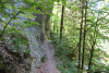 in der Gorge de l'Orbe