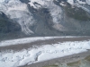 Gornergletscher Detail; Breithorn, kl. Matterhorn