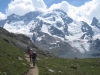Gruppe mit: Breithorn  4165m, kl. Matterhorn 3883m