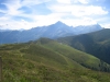 Blick vom Tguma 2163m auf Bischolalp, Beverin und Bruschhorn