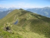 namenloser See auf der Alp Sarn und PrÃ¤zer HÃ¶chi