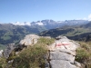 prÃ¤chtige Sicht zu Altels, Rinderhorn, Steghorn, Wildstrubelmassiv, Plaine morte, Gletscherhorn
