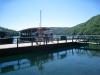 Nationalpark Plitvicer Seen; auf das Boot