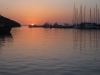 Sonnenuntergang am Hafen von Vrsar