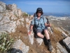 Marianne auf dem Mount Profitis Ilias