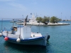 die Insel im Hafen von Naxos