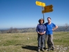 Marianne und Bruni auf dem Mont Sujet 1288m