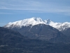 der verschneite Monte Tamaro