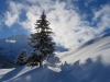 tiefster Winter auf dem Weg zur Winteregg