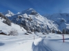 Alp Bir Mittleren Tili 1841m; Gletscherhorn 3983m, Aebeni Fluh, Mittagshorn 3897m