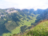 Aussicht vom Niederhorn 1932m in Justistal
