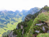 Blick ins Justistal; hi Sichel und Lägern; re Burgfeldstand