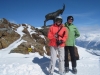 Brigitte und Bruni auf den Piz Nair 3057m, St. Moritz