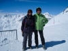 Marianne und Bruni auf den Piz Nair 3057m, St. Moritz