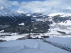 die Standseilbahn auf Muottas Muragl  2093m; Blick auf die Engadinerseen