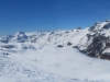 Panorama im Skigebiet Furtschellas; Blick auf Piz Lagrev und Piz Polaschin