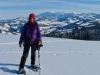 Marianne auf dem Regelstein 1310m; SÃ¤ntismassiv und Churfirsten