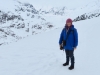 Marianne auf der Hohfluh mit Aletschgletscher