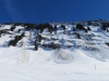 die Schneerutsche  am Schindlenberg
