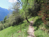 Weg nach les Marécottes
