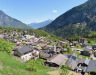 Sicht vom Zug auf Salvan