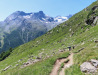 Egginer 3367m, Hinter Allalin 3330m, Allalinhorn 4027m