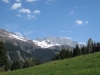 Sicht von Salfsch 1288m auf Girenspitz und  die Drusenfluh