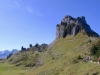 Blick zurÃ¼ck auf das Oberberghorn 2069m; hi Lauterbrunnen Breithorn