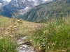 Sicht von der Alp Balma auf Fletschhorn, BÃ¶shorn