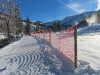 der Winterwanderweg an der Waldemme; Flüehüttenboden 1170m Skigebiet