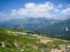 Alp Valpun ; Blick af Sassaun, Schesaplana, Girenspitz, Kirchlispitzen