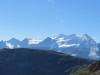 Hangend Gletscherhorn 3292m, Dossen 3138m, Wellhorn 3192m, Rosenhorn 3689m, Mittelhorn 3704m, Wetterhorn 3692m, Scheideggwetterhorn 3361m